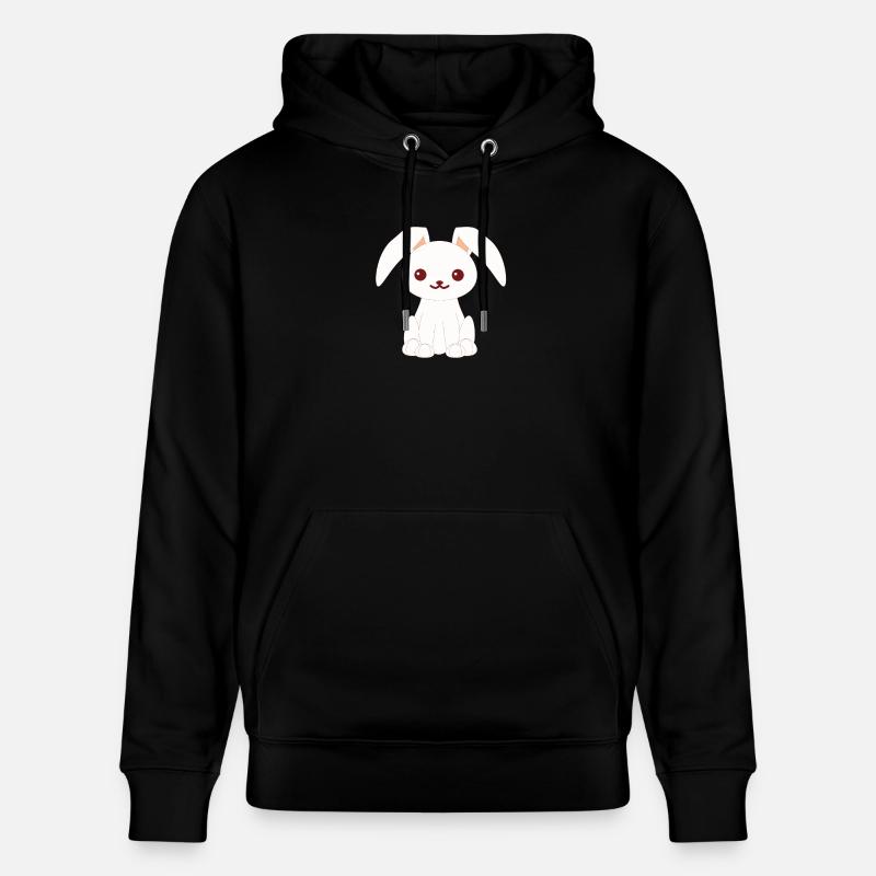 Rabbit Bunny Rabbit Bunny Rabbit - Stanley/Stella CRUISER Unisex Organic Hoodie - black