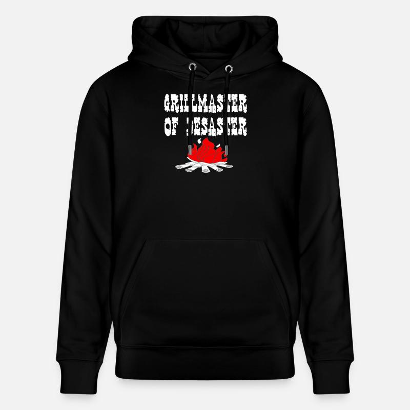 grillmaster du désastre - Sweat à capuche bio CRUISER Stanley/Stella Unisexe - noir