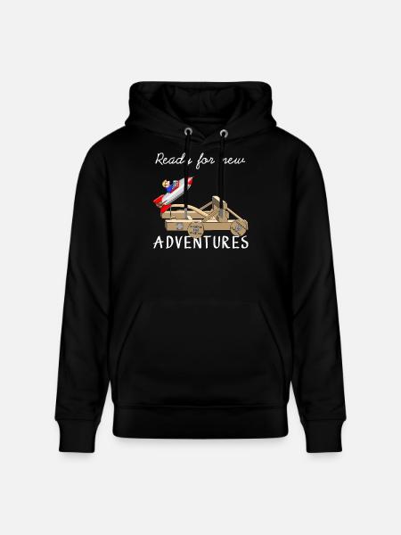 Aventure - Aventure - Sweat à capuche bio CRUISER Stanley/Stella Unisexe - noir