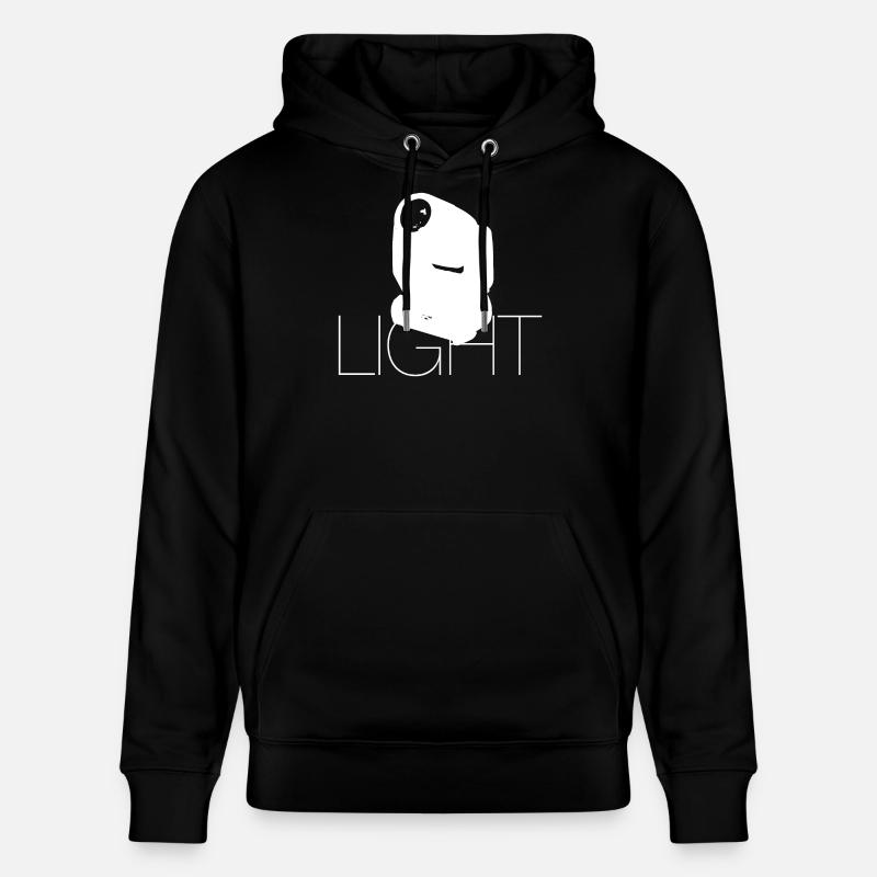 Light - Sweat à capuche bio CRUISER Stanley/Stella Unisexe - noir