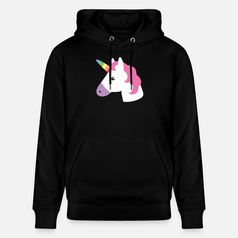 licorne - Sweat à capuche bio CRUISER Stanley/Stella Unisexe - noir
