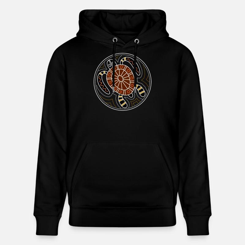 turtle - Sweat à capuche bio CRUISER Stanley/Stella Unisexe - noir