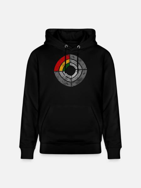 Graphic Power Radar Reggae Illustration - Stanley/Stella CRUISER Unisex Organic Hoodie - black
