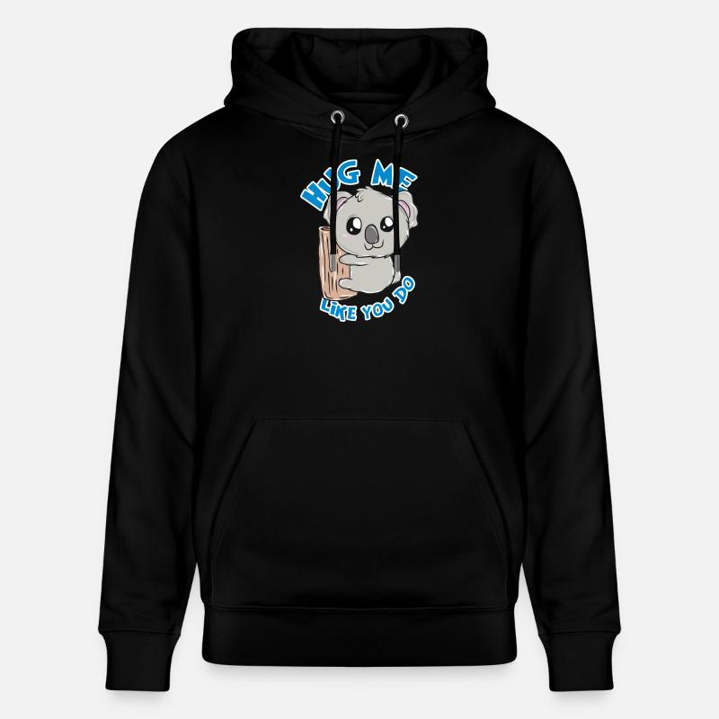 Koala - Stanley/Stella Unisex Bio-Hoodie CRUISER  - Schwarz