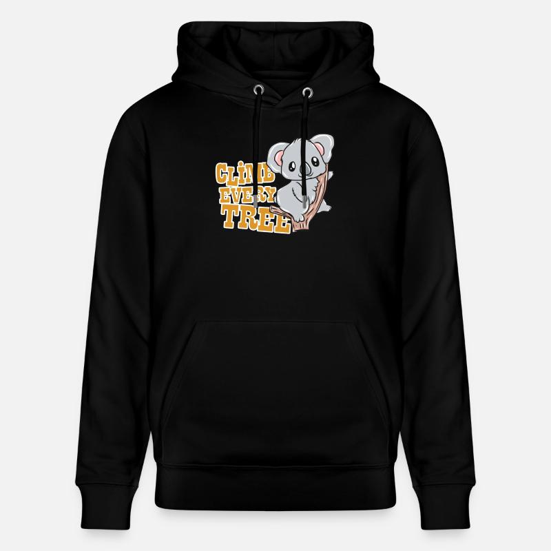 Koala - Stanley/Stella Unisex Bio-Hoodie CRUISER  - Schwarz