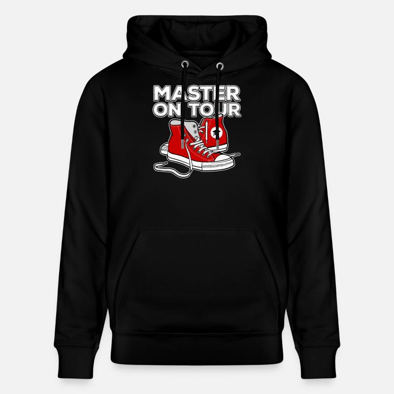 Master diplôme universitaire diplôme diplôme drôle - Sweat à capuche bio CRUISER Stanley/Stella Unisexe - noir