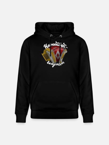 Home Air Compressor // Bright | ZiachON! - Stanley/Stella CRUISER Unisex Organic Hoodie - black