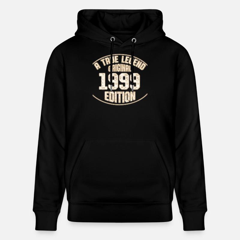 1999 année de naissance - Sweat à capuche bio CRUISER Stanley/Stella Unisexe - noir