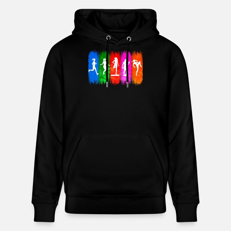 Fitness Gym Gym Training Training - Sweat à capuche bio CRUISER Stanley/Stella Unisexe - noir