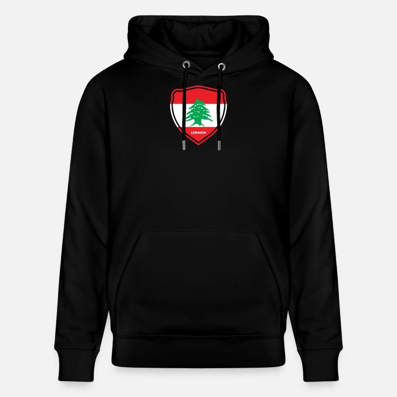 Libanon Beirut Libanese Libanesin Libanesisch LBN - Stanley/Stella Unisex Bio-Hoodie CRUISER  - Schwarz