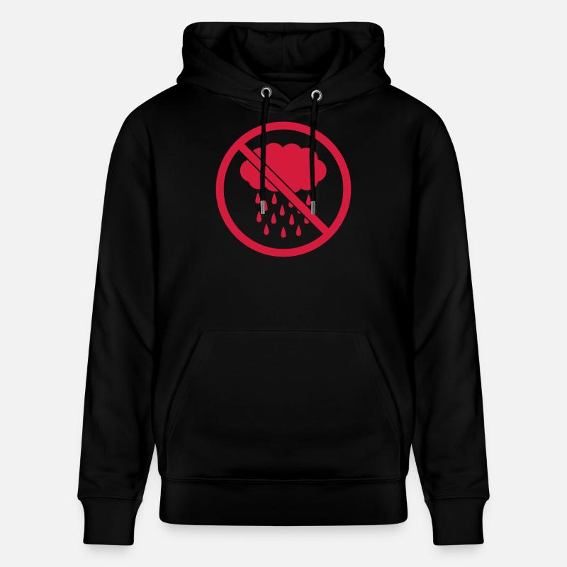 Pluie de signe interdit - Sweat à capuche bio CRUISER Stanley/Stella Unisexe - noir