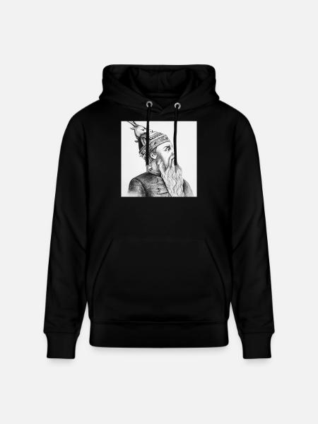Skenderbeu - Stanley/Stella CRUISER Unisex Organic Hoodie - black