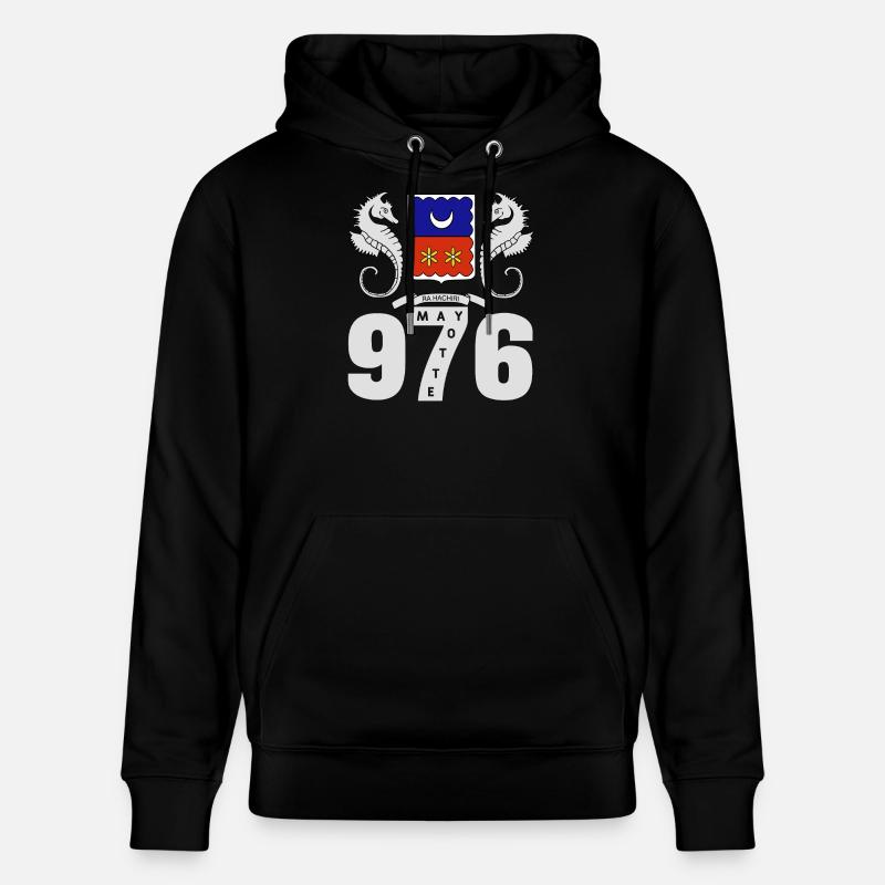 Mayotte - Stanley/Stella Unisex Bio-Hoodie CRUISER - Schwarz