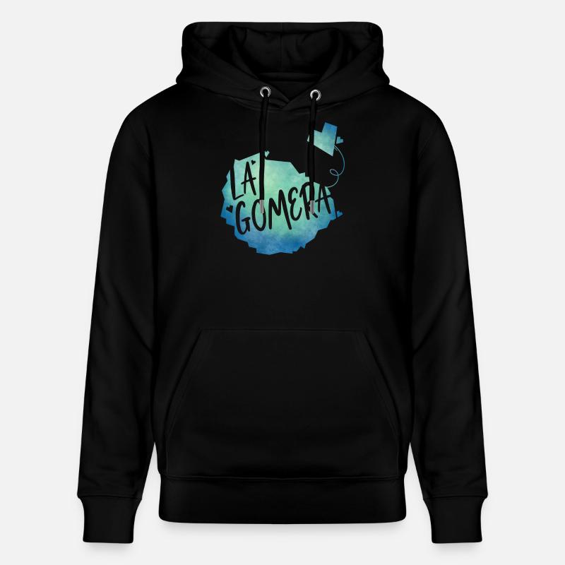La Gomera - Sweat à capuche bio CRUISER Stanley/Stella Unisexe - noir