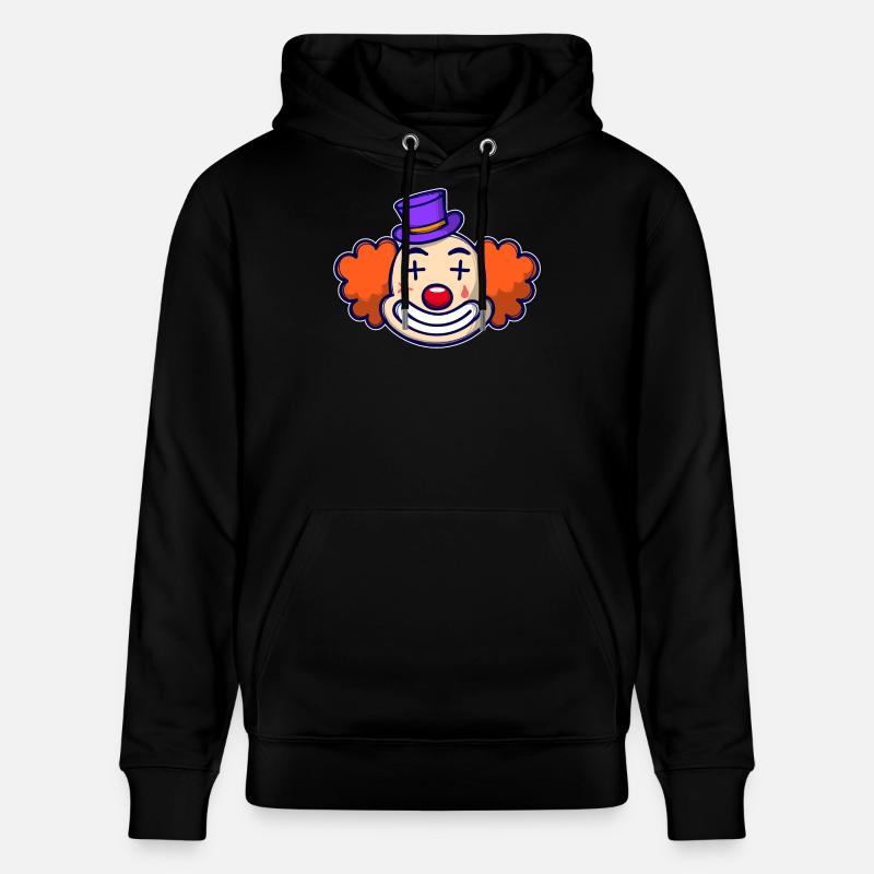 Carnaval clown carnaval - Sweat à capuche bio CRUISER Stanley/Stella Unisexe - noir