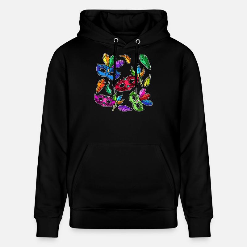 Costumes carnaval carnaval de carnaval - Sweat à capuche bio CRUISER Stanley/Stella Unisexe - noir