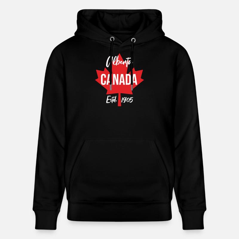 Alberta Canada 1905 - Sweat à capuche bio CRUISER Stanley/Stella Unisexe - noir