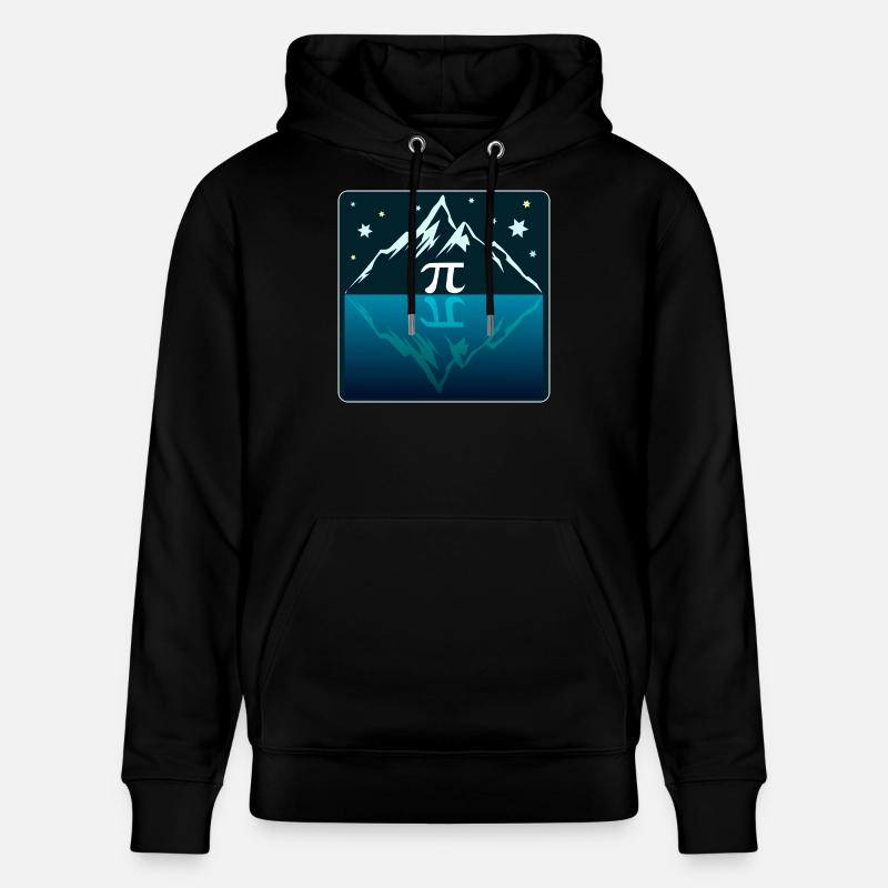 Randonnée Numéro Pi - Sweat à capuche bio CRUISER Stanley/Stella Unisexe - noir