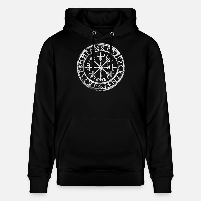 Vegvisir - Sweat à capuche bio CRUISER Stanley/Stella Unisexe - noir
