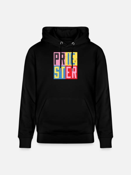 Priest Design - Stanley/Stella CRUISER Unisex Organic Hoodie - black