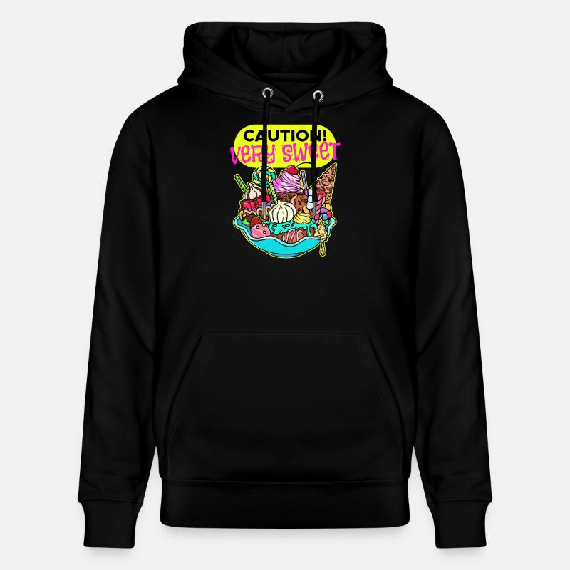 Chocolate Sweets Dessert Candy Statement - Sweat à capuche bio CRUISER Stanley/Stella Unisexe - noir