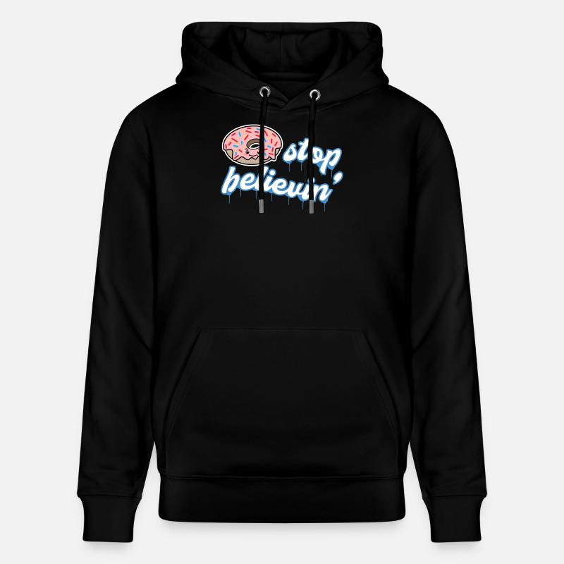 Snacking Donut Sweets Statement Dessert - Sweat à capuche bio CRUISER Stanley/Stella Unisexe - noir