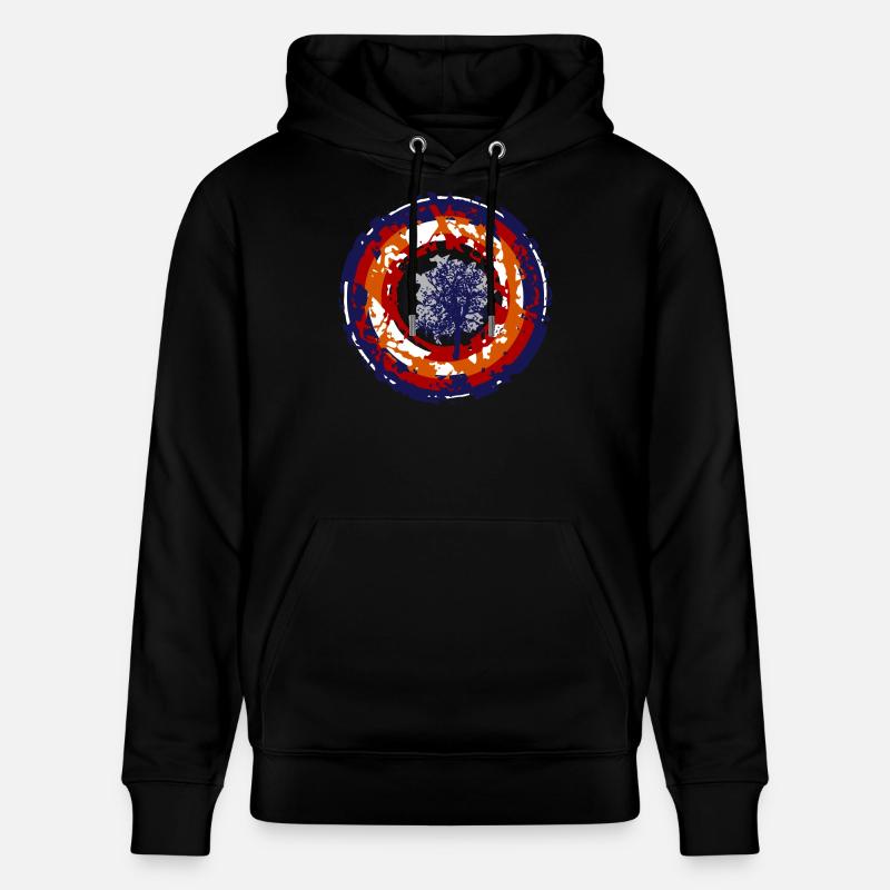 Cible folle - Sweat à capuche bio CRUISER Stanley/Stella Unisexe - noir