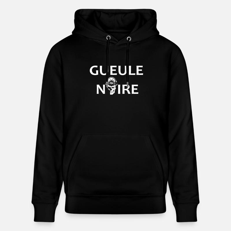 Gueule noire - Sweat à capuche bio CRUISER Stanley/Stella Unisexe - noir