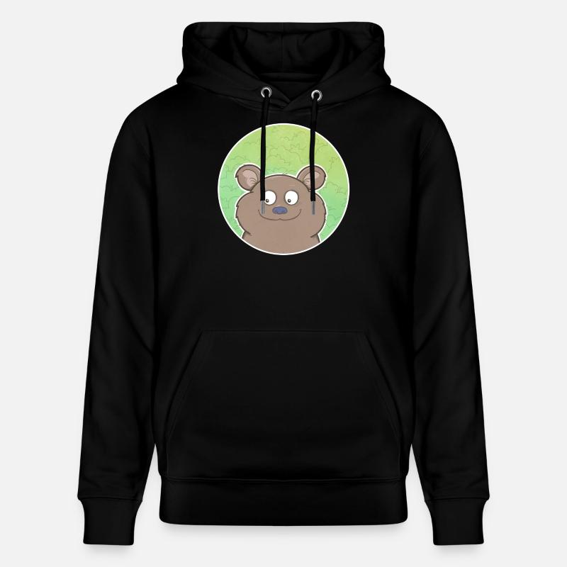 Ours - Sweat à capuche bio CRUISER Stanley/Stella Unisexe - noir