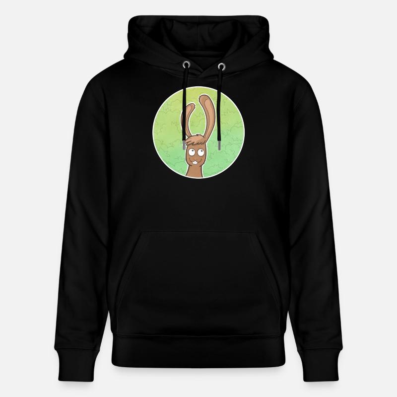 Lapin - Sweat à capuche bio CRUISER Stanley/Stella Unisexe - noir