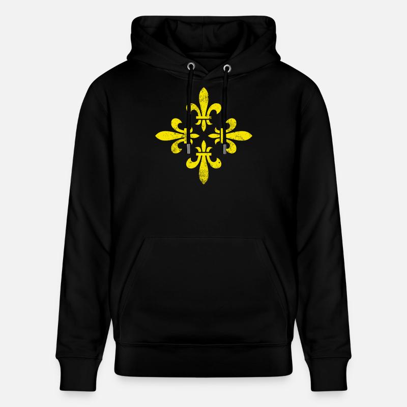 FLEURS DE LYS MILLÉSIME Midden-Drenthe - Sweat à capuche bio CRUISER Stanley/Stella Unisexe - noir