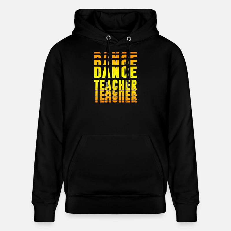 design de professeur de danse - Sweat à capuche bio CRUISER Stanley/Stella Unisexe - noir
