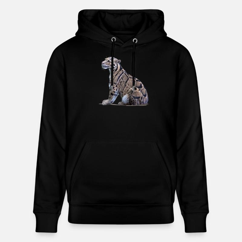 Panthère nébuleuse - Sweat à capuche bio CRUISER Stanley/Stella Unisexe - noir