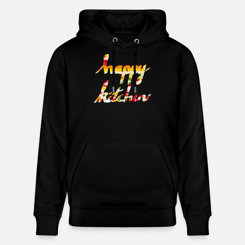 Cuisine heureuse - Sweat à capuche bio CRUISER Stanley/Stella Unisexe - noir