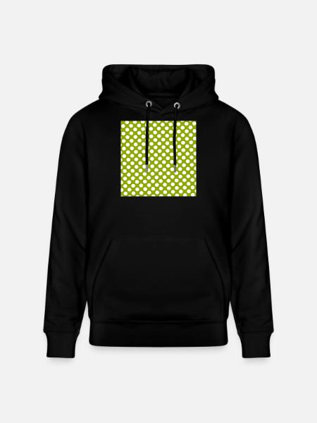 Green Background Texture Template Personalize - Stanley/Stella CRUISER Unisex Organic Hoodie - black