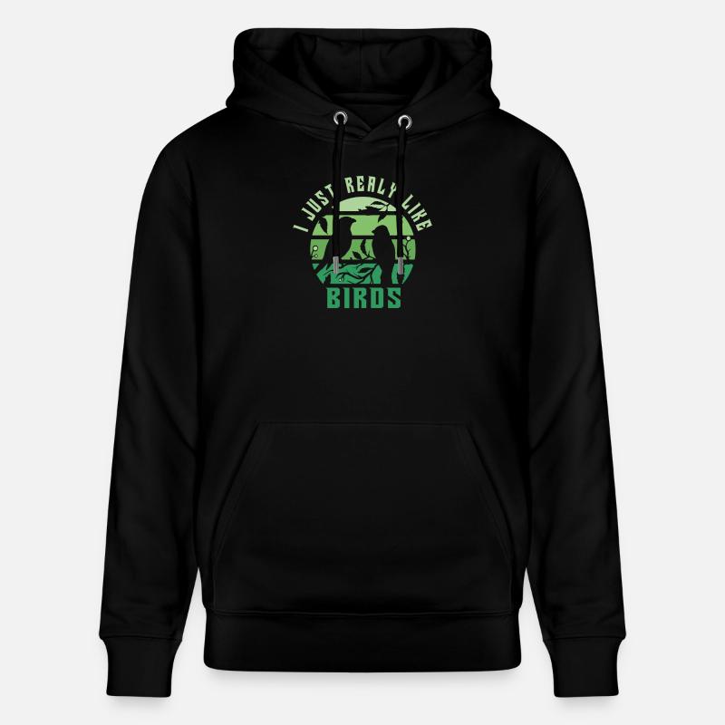 Vogel Design - Sweat à capuche bio CRUISER Stanley/Stella Unisexe - noir