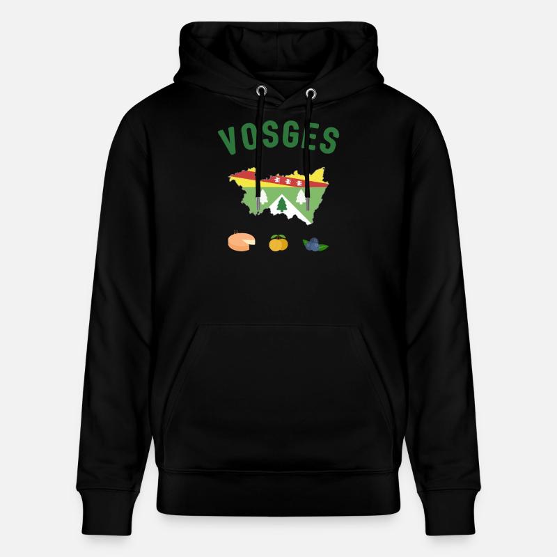 Vosges - Sweat à capuche bio CRUISER Stanley/Stella Unisexe - noir
