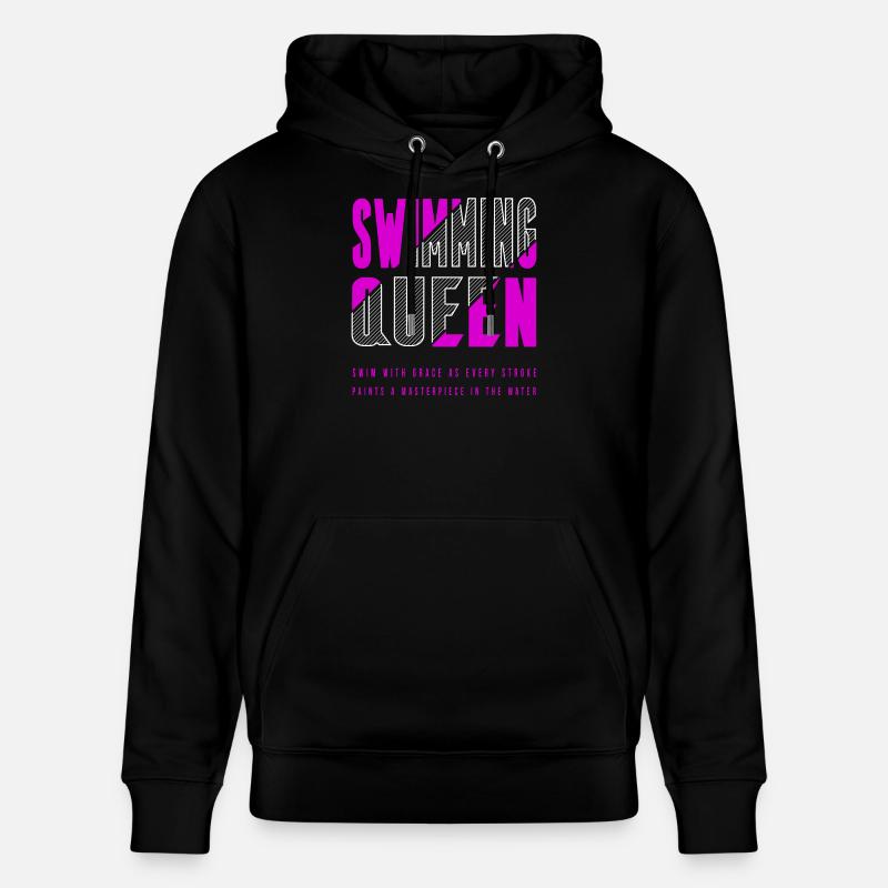 Reine de la natation - Sweat à capuche bio CRUISER Stanley/Stella Unisexe - noir