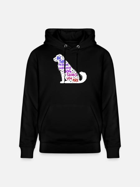 Dog Pets Statement Animal préféré - Sweat à capuche bio CRUISER Stanley/Stella Unisexe - noir