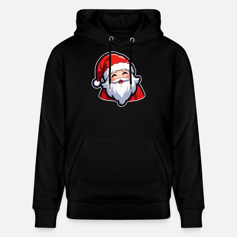 Weihnachtsmann - Stanley/Stella Unisex Bio-Hoodie CRUISER  - Schwarz