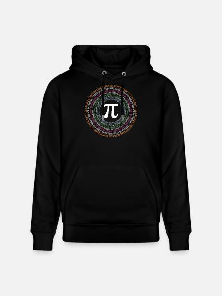 Pi Day - Happy Pi Day - Stanley/Stella CRUISER Unisex Organic Hoodie - black