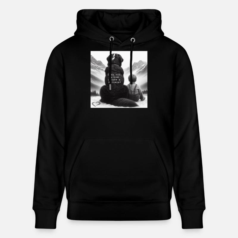 Berner Sennenhund - Stanley/Stella Unisex Bio-Hoodie CRUISER  - Schwarz