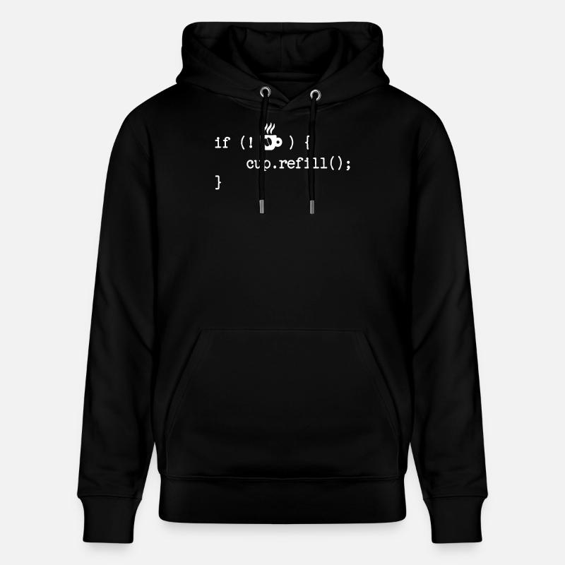 Debug Programmierer Coden Developer Computerfreak - Stanley/Stella Unisex Bio-Hoodie CRUISER  - Schwarz