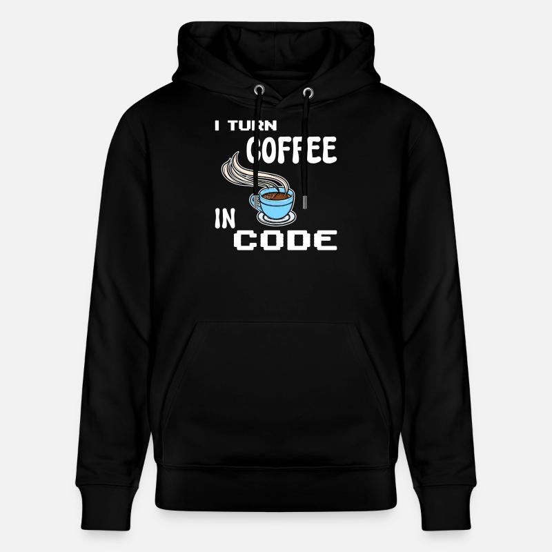 Developer Computerfreak Statement Programmierer - Stanley/Stella Unisex Bio-Hoodie CRUISER  - Schwarz