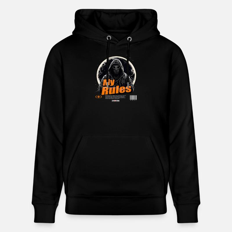 Mes règles - Sweat à capuche bio CRUISER Stanley/Stella Unisexe - noir