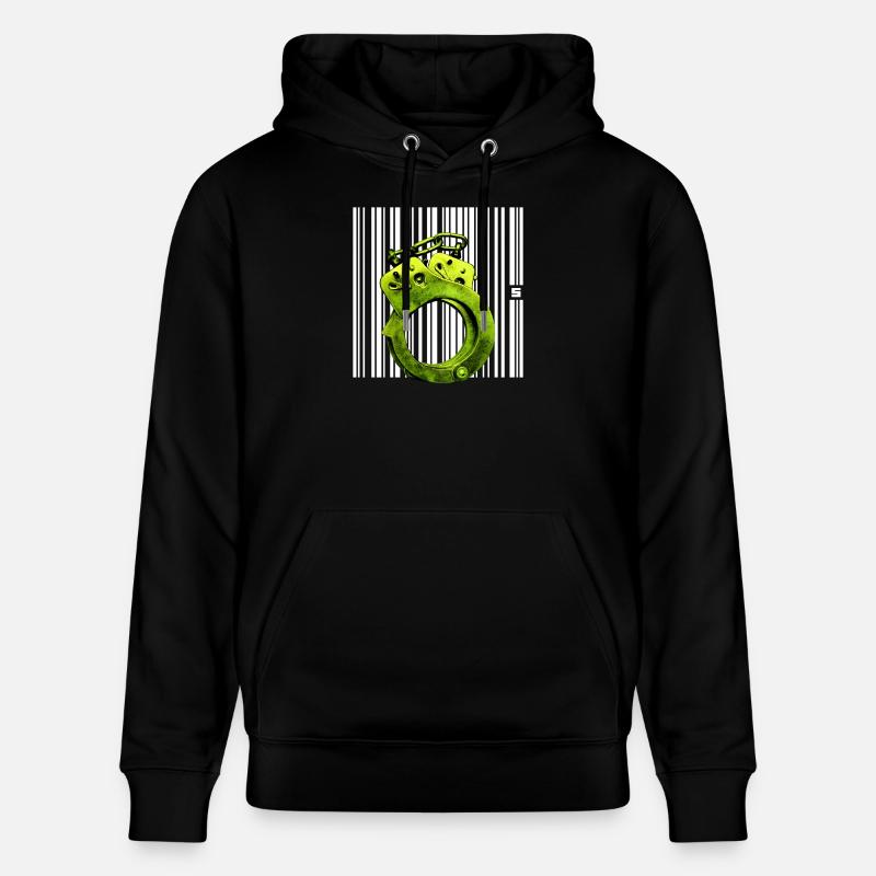 SPOT - STATUT - Sweat à capuche bio CRUISER Stanley/Stella Unisexe - noir