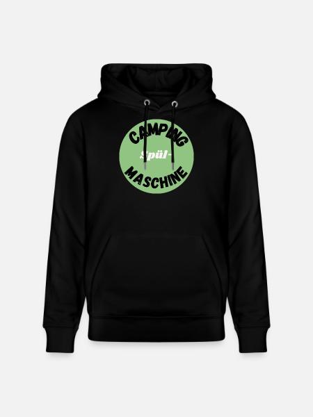 Camping spülmaschine - Stanley/Stella Unisex Bio-Hoodie CRUISER  - Schwarz