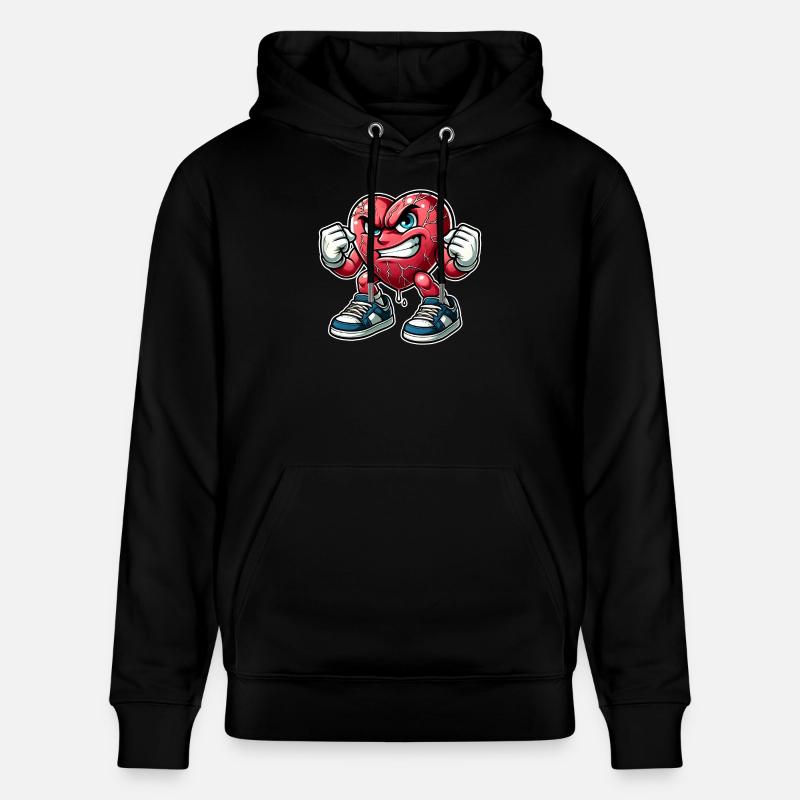 Design de Cœur Enragé - Sweat à capuche bio CRUISER Stanley/Stella Unisexe - noir