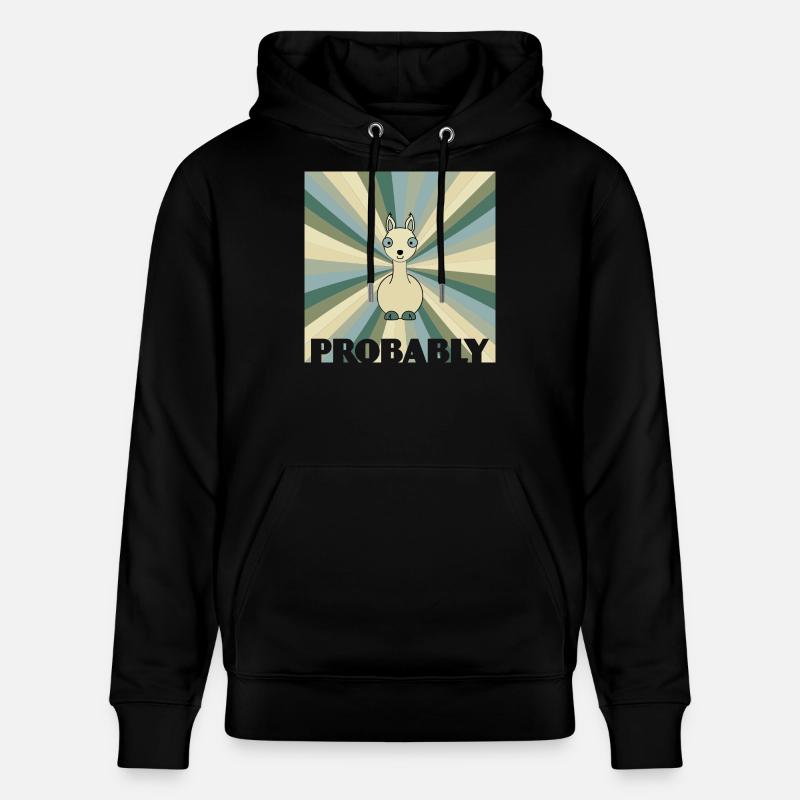Alpaka - Stanley/Stella Unisex Bio-Hoodie CRUISER - Schwarz