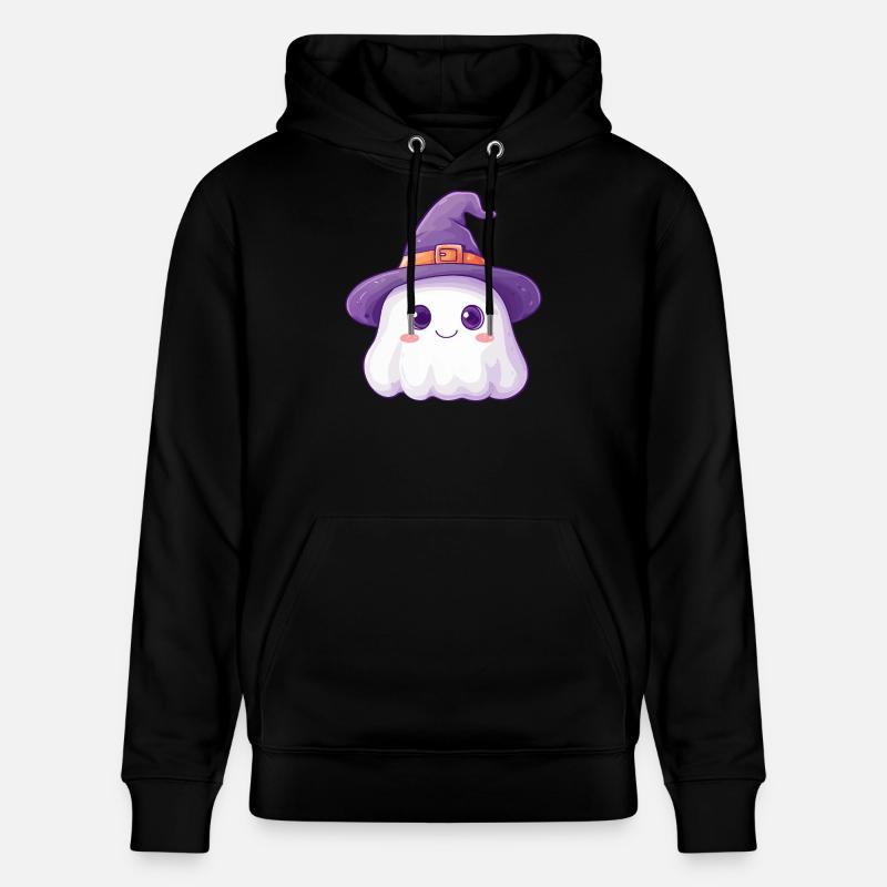 Fantôme mignon - Sweat à capuche bio CRUISER Stanley/Stella Unisexe - noir